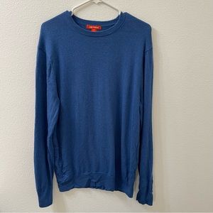 Joe fresh crewneck sweater blue medium